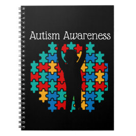 Autism awareness  Puzzle ノートブック