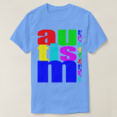Autism Awareness QUOTES Autism Day Gift Autist 4 Tシャツ (デザイン正面)