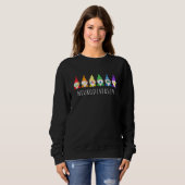 Autism Awareness Shirt Gnome Neurodiversity Gifts  スウェットシャツ (正面フル)