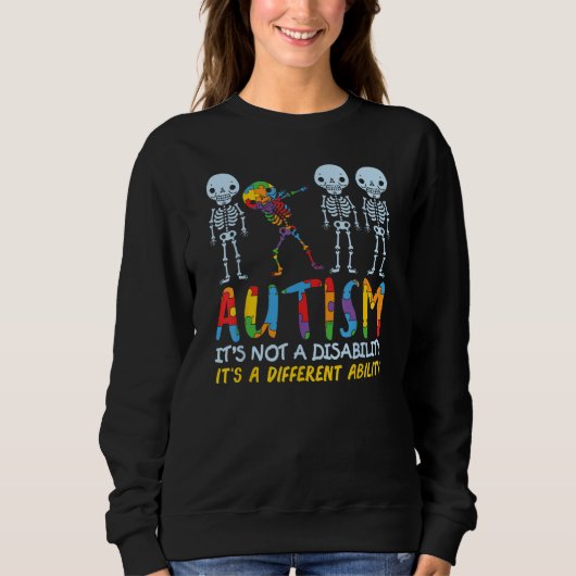 AUTISM AWARENESS Support Autism Kids for Mom Dad スウェットシャツ (正面)