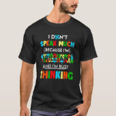 Autism Awareness Support Autism Tシャツ (正面)