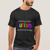 Autism Awareness Tシャツ (正面)