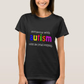 Autism Awareness                                   Tシャツ (正面)