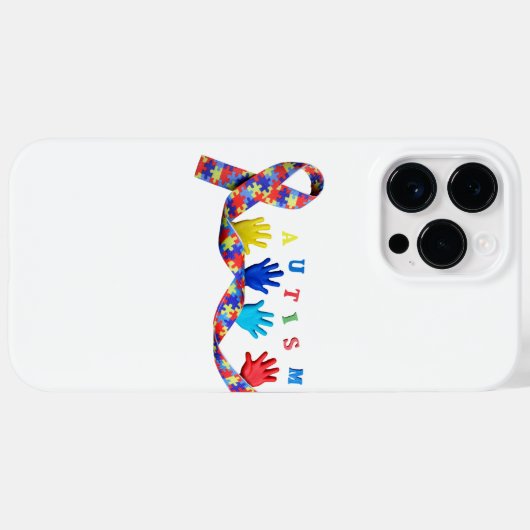 Autism Case-Mate iPhoneケース (裏面 (横))