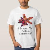 Autism Community Support T Shirt Tシャツ (正面)