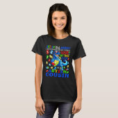 Autism Cousin Journey Quote Autism Awareness Dinos Tシャツ (正面フル)