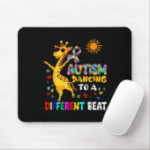 Autism Dancing Fun Different Beat Autism Awareness マウスパッド (マウス)
