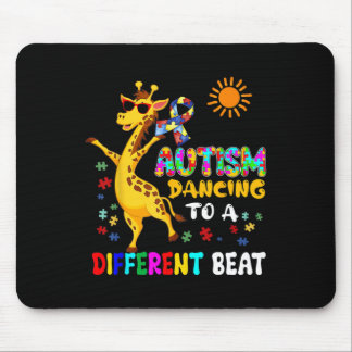 Autism Dancing Fun Different Beat Autism Awareness マウスパッド