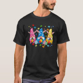 Autism Easter Gnomes Autism Awareness Spring Boys  Tシャツ (正面)