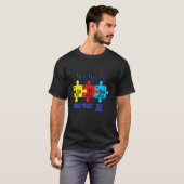 Autism Elements Peri Odic Ta Ble Awareness A SD Me Tシャツ (正面フル)
