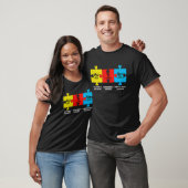 Autism Elements Periodic Table Awareness ASD Men W Tシャツ (ユニセックス)