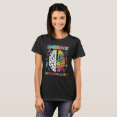 Autism Embrace Neurodiversity Autistics Awareness Tシャツ (正面フル)