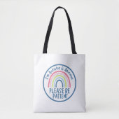 Autism Friendly Reusable Grocery Shopping tote bag トートバッグ (正面)