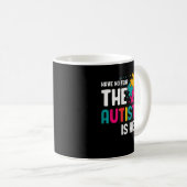 Autism Gifts For Adults Syndrom Autist Asd Autisti コーヒーマグカップ (正面右)