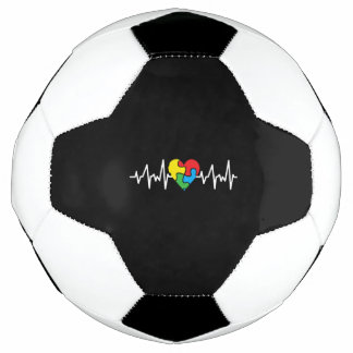Autism Heart Beat Autism Awareness Day サッカーボール
