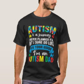 Autism Journey Tour Guide Mom Support Autistic Awa Tシャツ (正面)