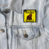 Autism Mama Always On The Job Button Pin 缶バッジ (インサイチュ)