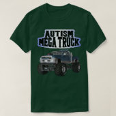 Autism Mega Truck Tシャツ (デザイン正面)