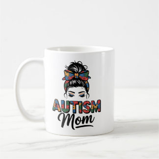Autism Mom コーヒーマグカップ