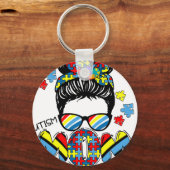 autism mom (2 キーホルダー (正面)