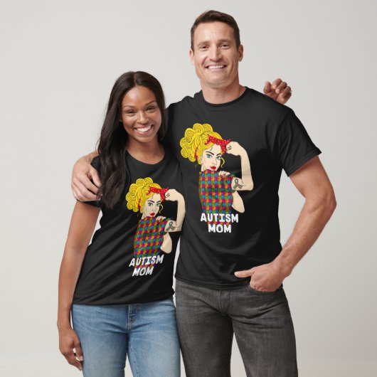 Autism Mom Autism Awareness Kindness Support Autis Tシャツ (ユニセックス)