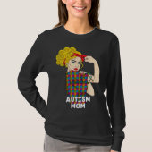 Autism Mom Autism Awareness Kindness Support Autis Tシャツ (正面)