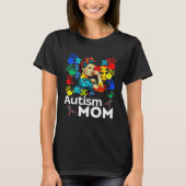 Autism Mom Navigating Autism Spanish Mother Hispan Tシャツ (正面)