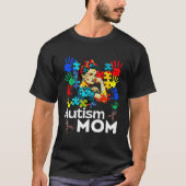 Autism Mom Navigating Autism Spanish Mother Hispan Tシャツ (正面)