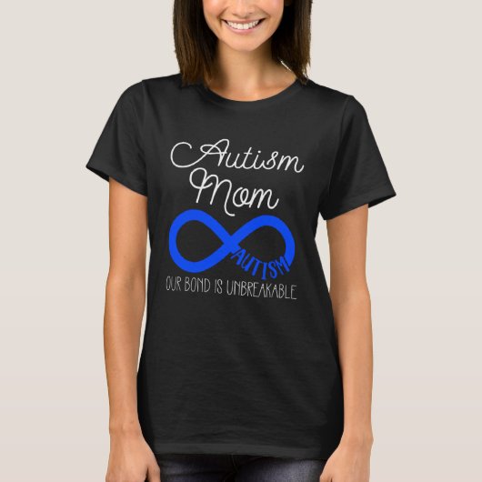 Autism Mom Women Autism Awareness Month Autistic Tシャツ (正面)