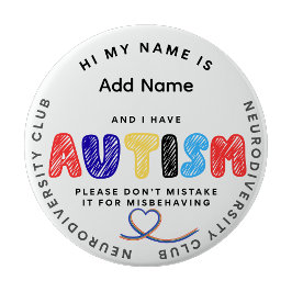 Autism Pin  ID Neurodiversity club 缶バッジ