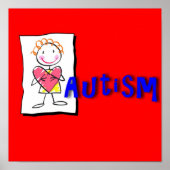 Autism Print ポスター (正面)
