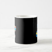 Autism Puzzle Piece Autism Awareness Autistic Boys コーヒーマグカップ (中央)