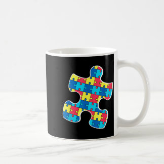 Autism Puzzle Piece Autism Awareness Autistic Boys コーヒーマグカップ