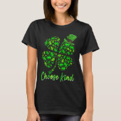 Autism Puzzle Pieces St Patrick Day shirt is a gre Tシャツ (正面)
