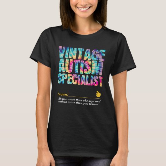 Autism Specialist Appreciation Week Back to School Tシャツ (正面)