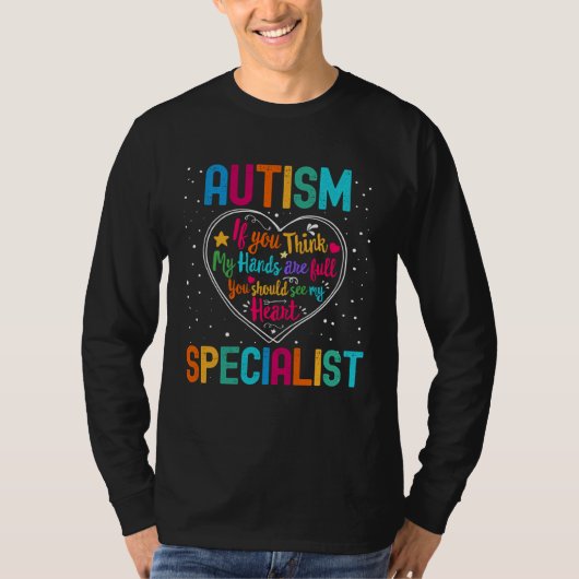 Autism Specialist Appreciation Week Back to School Tシャツ (正面)