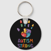 Autism Strong キーホルダー (正面)