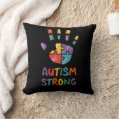 Autism Strong クッション (ブランケット)
