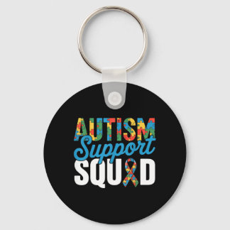 Autism Support Squad for Autism Awareness Autism キーホルダー