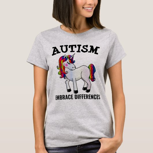 AUTISM UNICORN T-SHIRTS Tシャツ (正面)