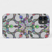 Autismom著サイケデリックで抽象的な場合 Case-Mate iPhoneケース (裏面(横))
