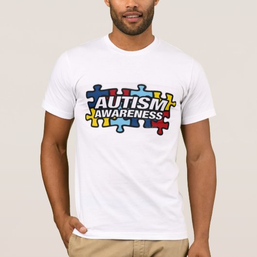 AutismPuzzle Tシャツ (正面)