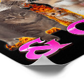 Autistic And Gay Funny Cat Meme Bootleg Graphic  ポスター (角)