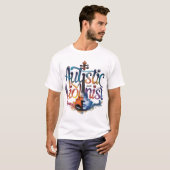 autistic and violinist tシャツ (正面フル)