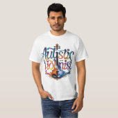 autistic and violinist tシャツ (正面フル)
