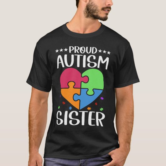 Autistic Autism Awareness Month Cute Proud Autism Tシャツ (正面)