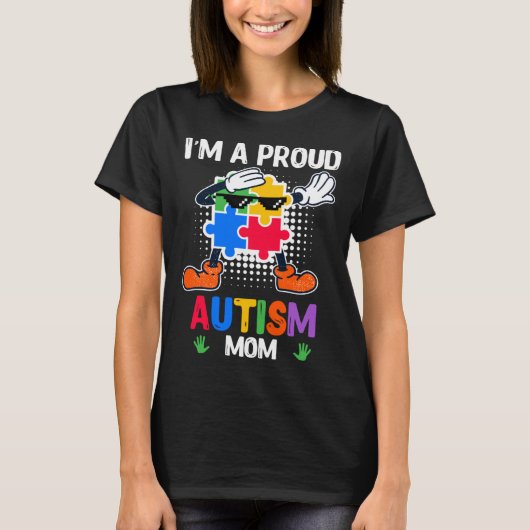 Autistic children diversity for mom Autism Tシャツ (正面)