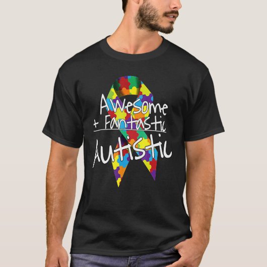 Autistic Clothing For Adult Men Women & Kids With  Tシャツ (正面)