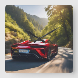 AUTO スクエア壁時計