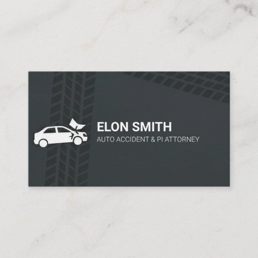🚦 Auto Accident Attorney 名刺 (正面)